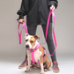 Correa Larga para Perros - Light | 10 mts | Pink