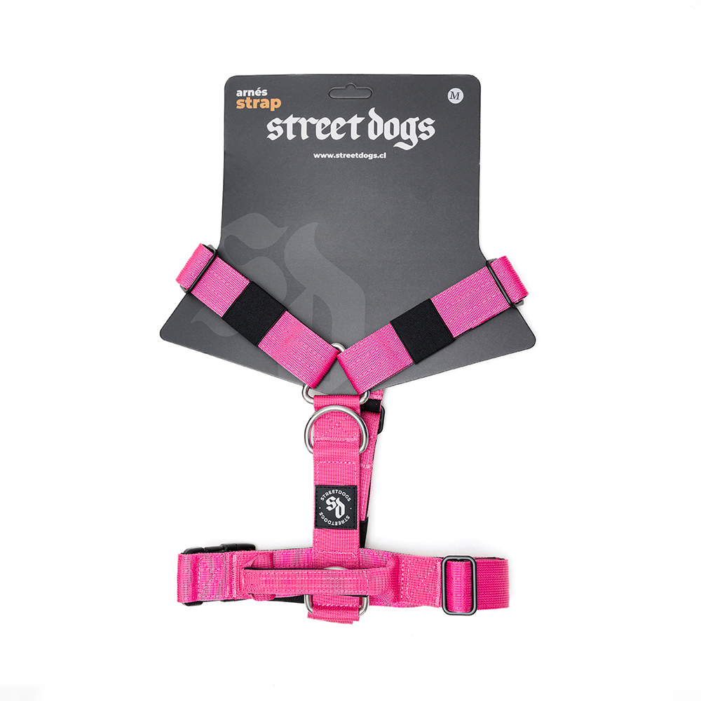 Arnés Strap para Perros - Street Dogs - Pink