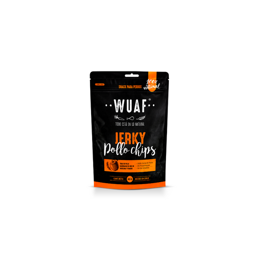 Wuaf Jerky Chips Pollo