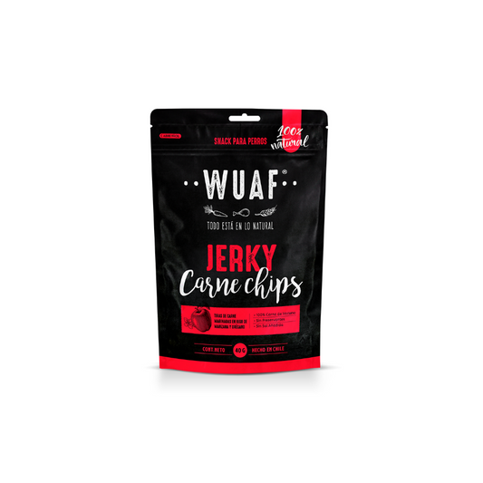 Wuaf Jerky Chips Carne