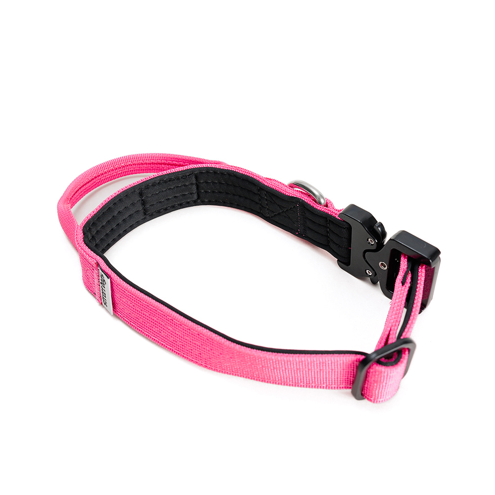 Collar Mini Combat 2,5 cm para Perros - Street Dogs - Pink