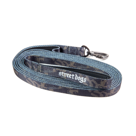 Correa Larga para Perros - Light | 5 mts | Black Camouflage