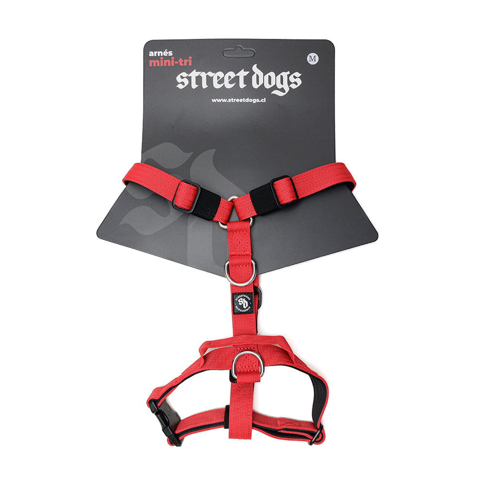 Arnés Mini-Strap para Perros - Street Dogs - Red