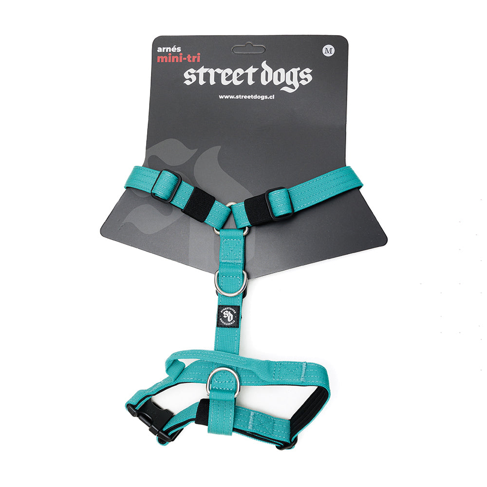 Arnés Mini-Strap para Perros - Street Dogs - Turquoise