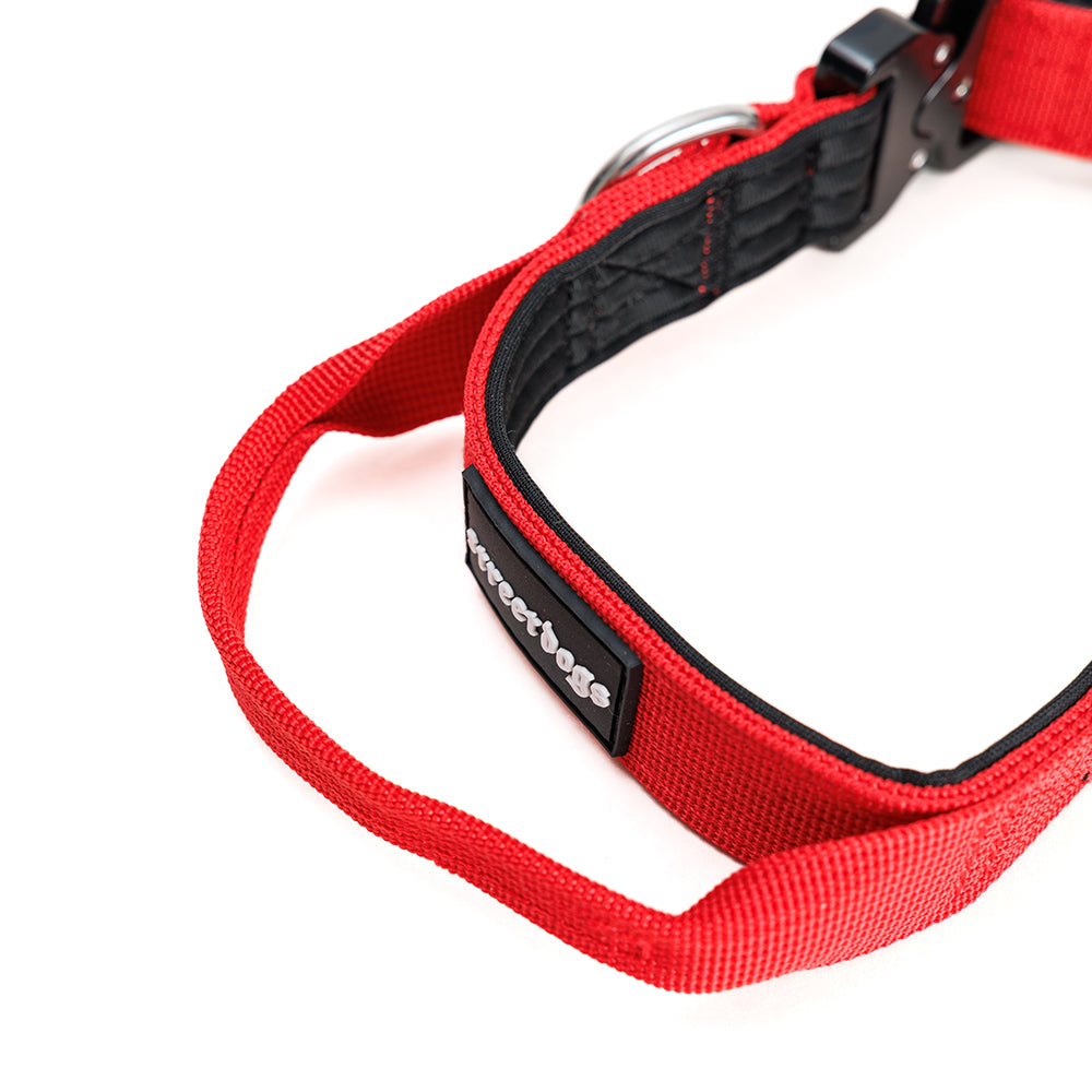 Collar Mini Combat 2,5 cm para Perros - Street Dogs - Red