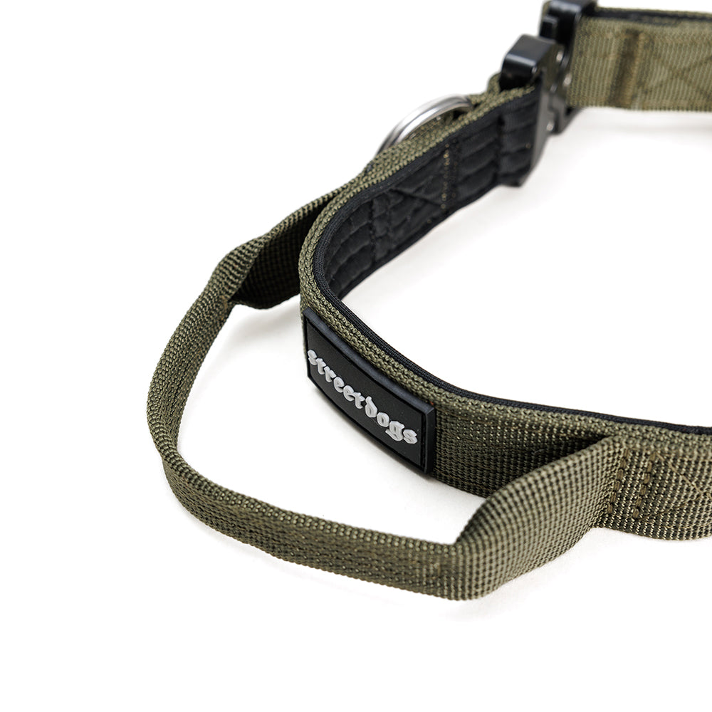 Collar Mini Combat 2,5 cm para Perros - Street Dogs - Khaki