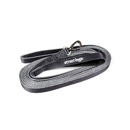 Correa Larga para Perros - Light | 5 mts | Dark Grey