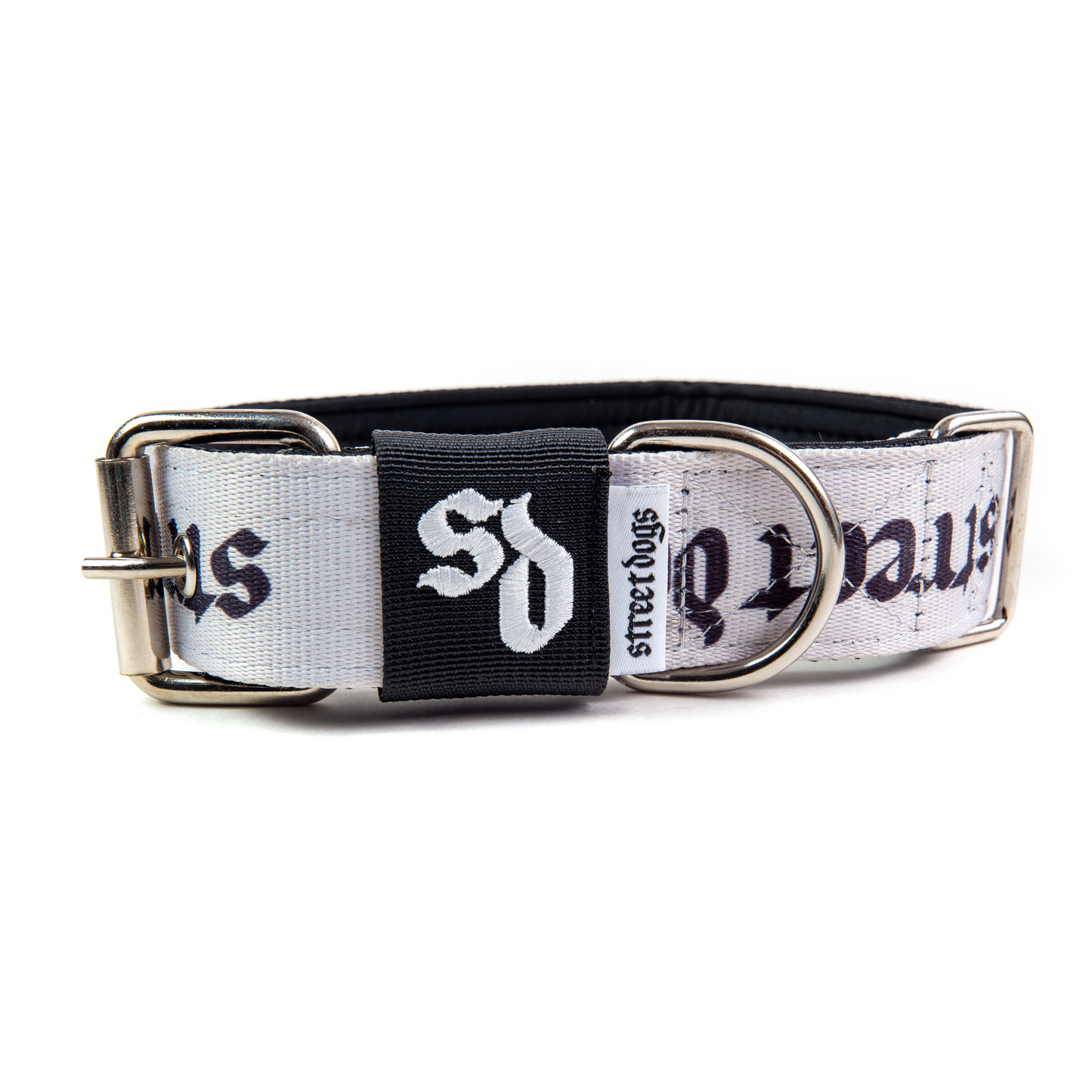 Collar Regular 3,8 cm para Perros - Street Dogs - White